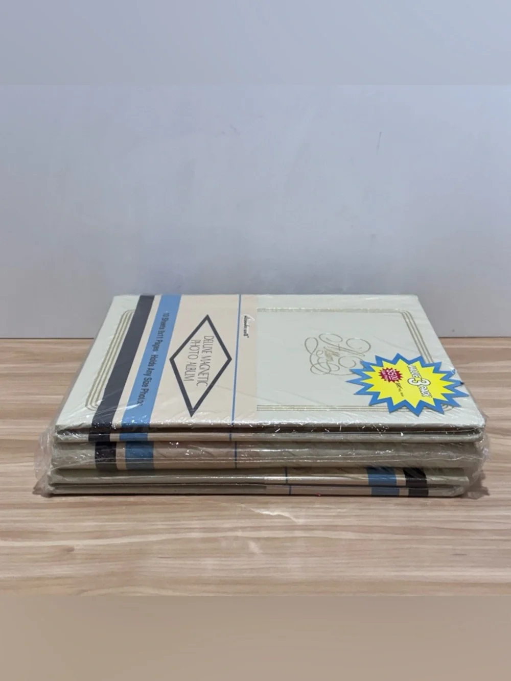 Vintage 3 Pack Alexander Scott Deluxe Magnetic Photo Album Photos 10 Sheets NEW